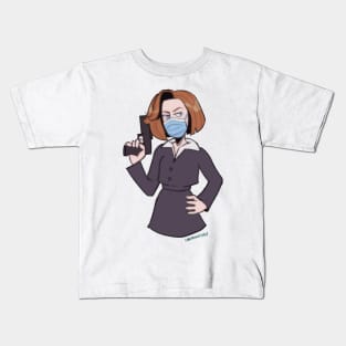 Safe Face Mask Scully Kids T-Shirt